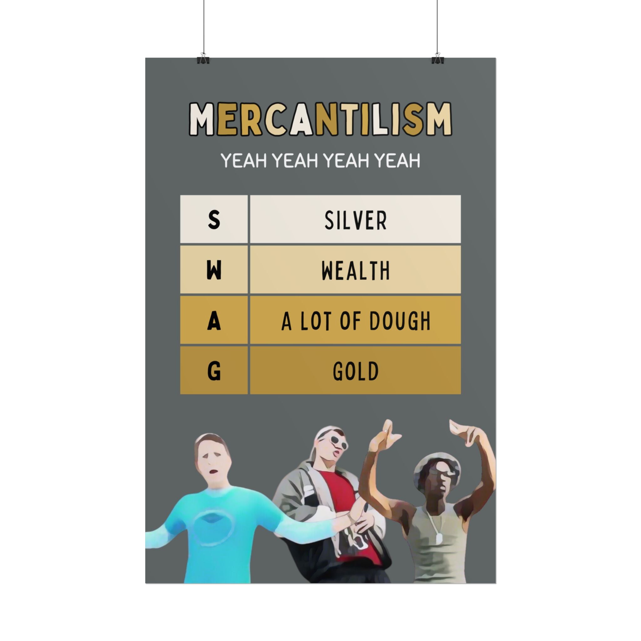 The SWAG Poster | Grey