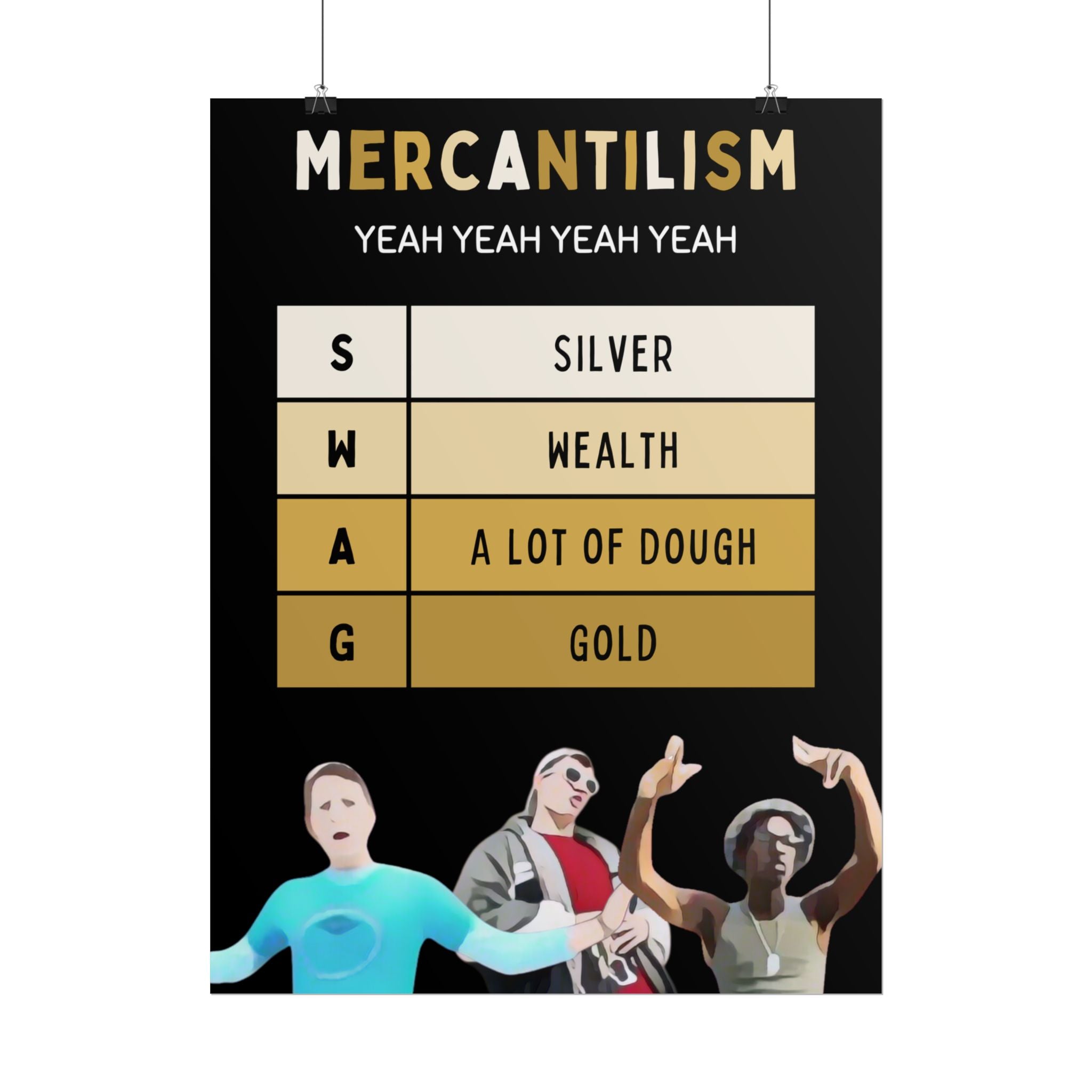 The SWAG Poster | Black