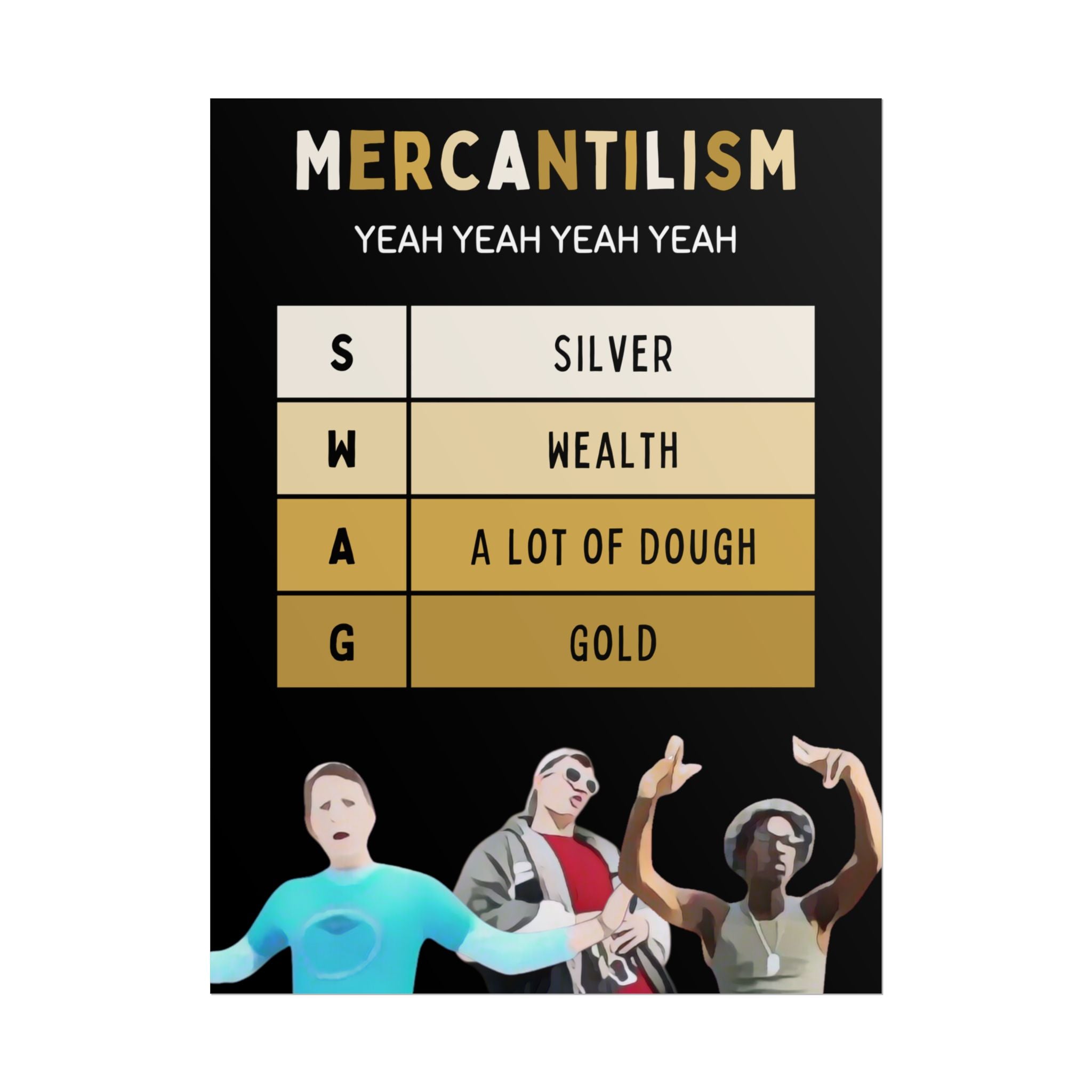 The SWAG Poster | Black