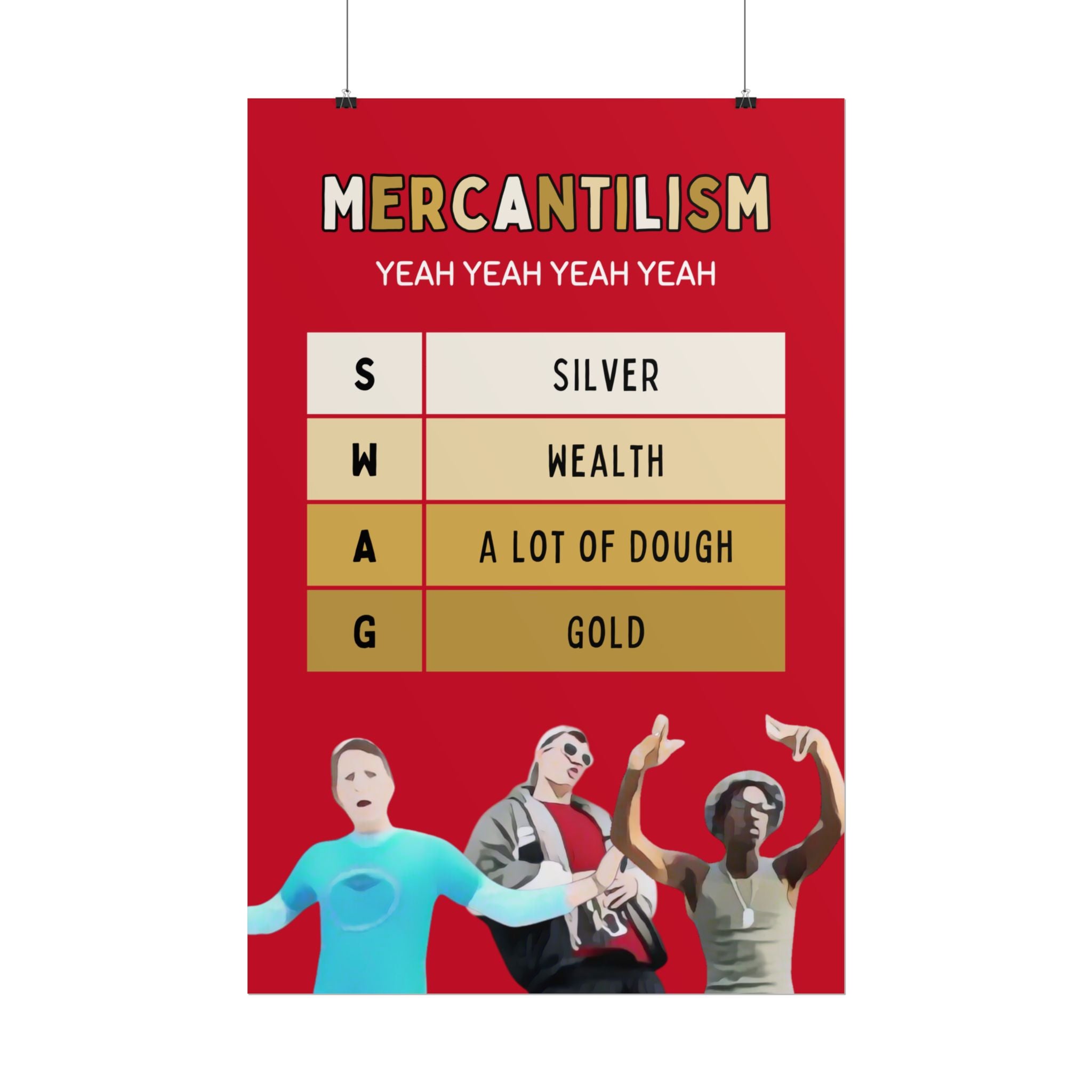 The SWAG Poster | Red