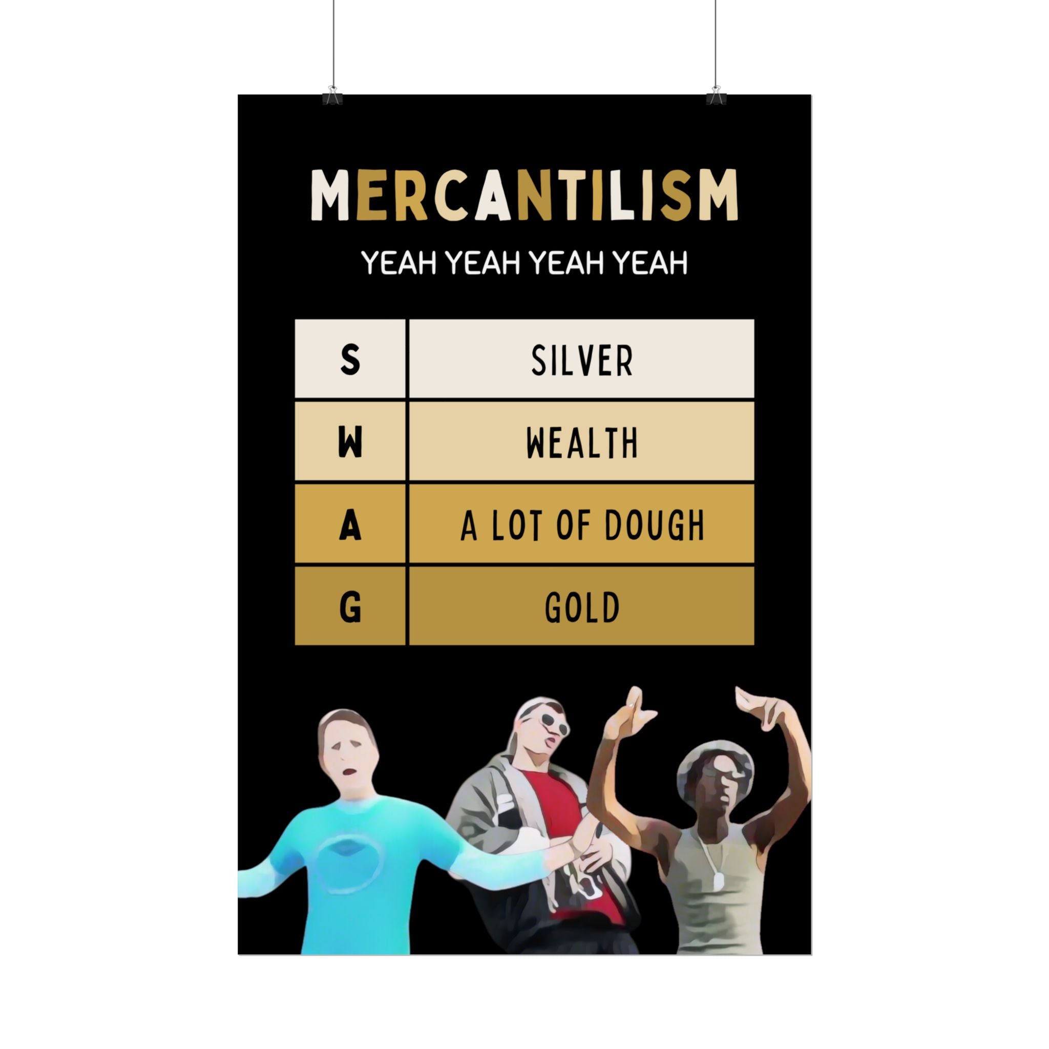 The SWAG Poster | Black