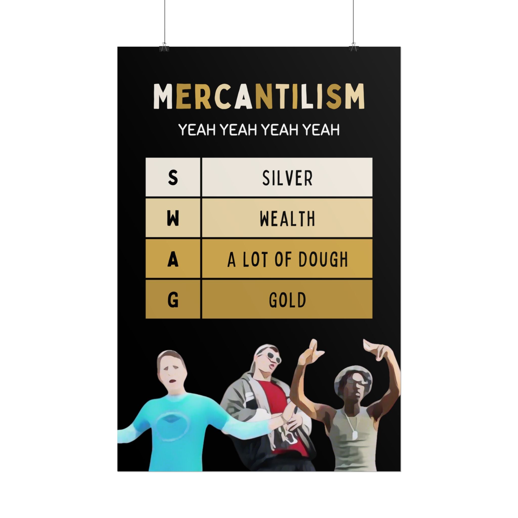 The SWAG Poster | Black