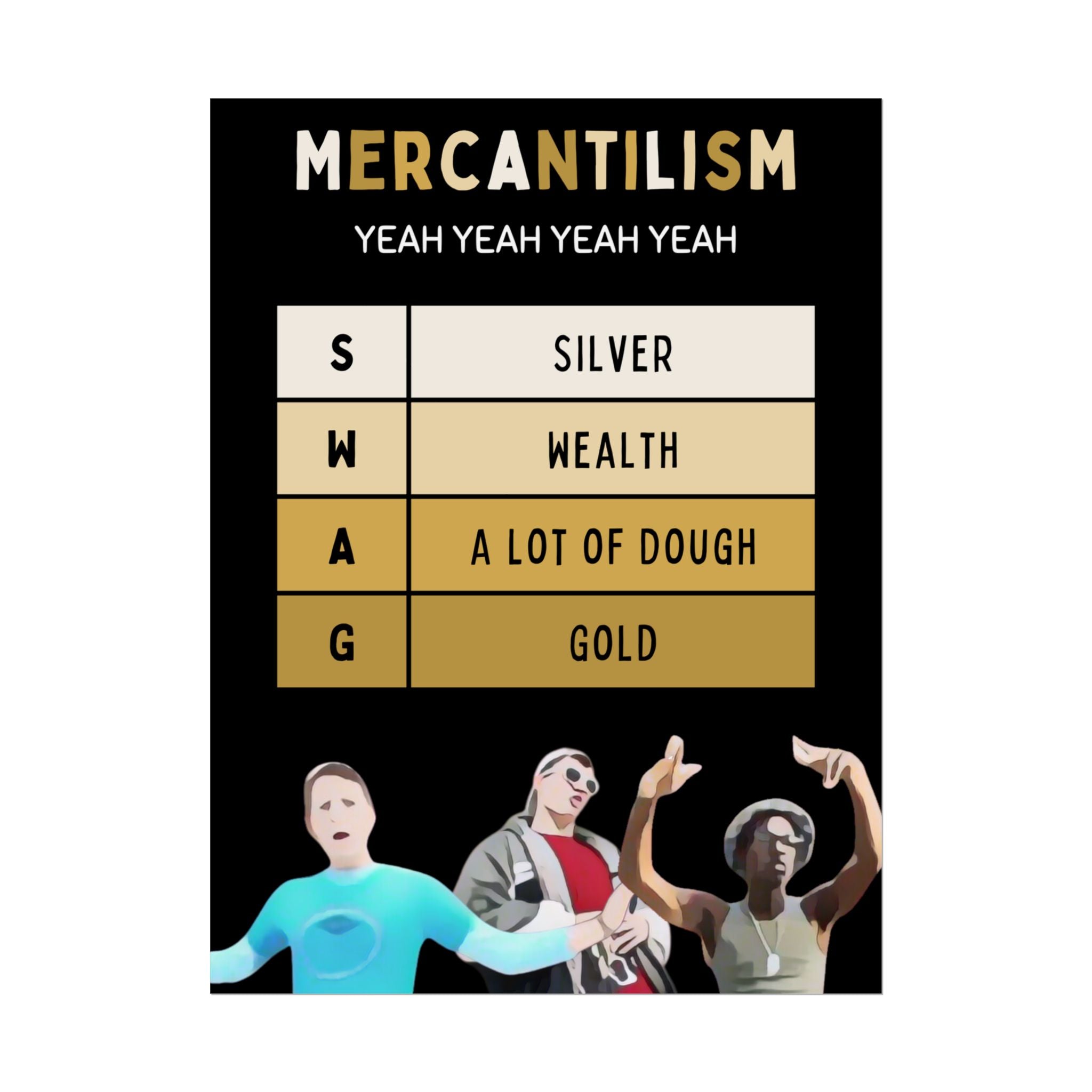 The SWAG Poster | Black